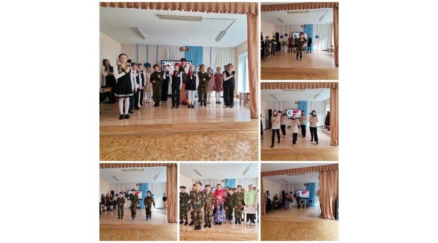 Инсцинировка военной песни 